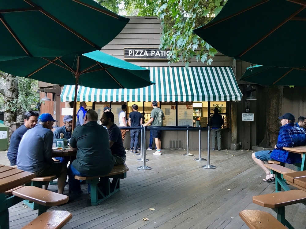 Restaurant, Area, On Yosemite